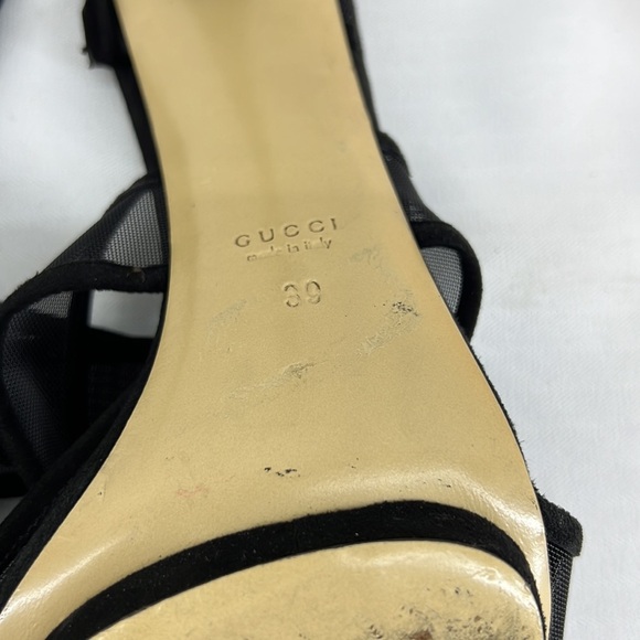 Gucci Bette High-Heel Mesh Platform Sandal - Picture 13 of 13